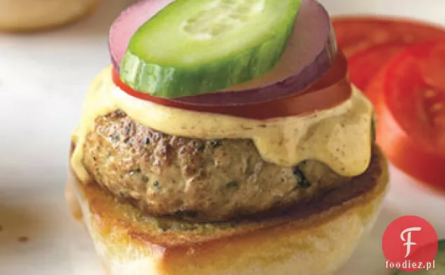 Bombay Sliders z czosnkowym sosem Curry