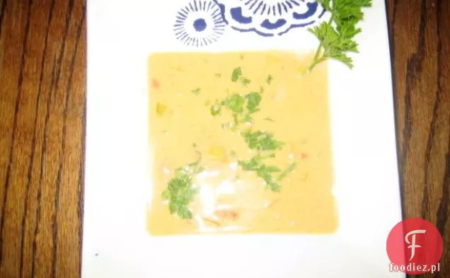 Blond ale Beer Brats and Cheddar Cheese Bisque