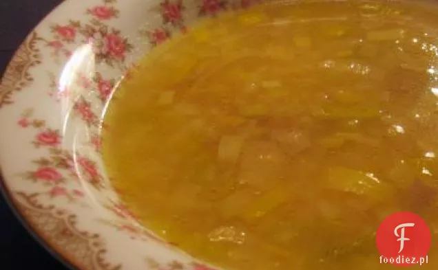 Potage De La Concierge (zupa z pora i ziemniaków)