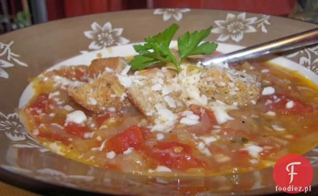 Włoska Zupa Cebulowa