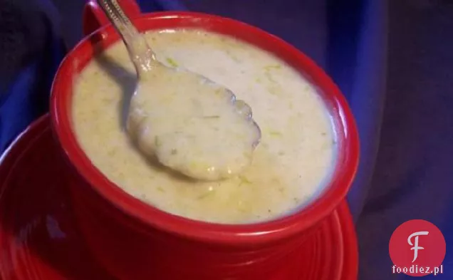 Zupa krem z Pora z cebulą