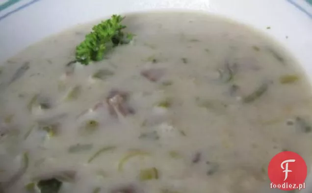 Zupa Kremowa Z Pora-Gruyere