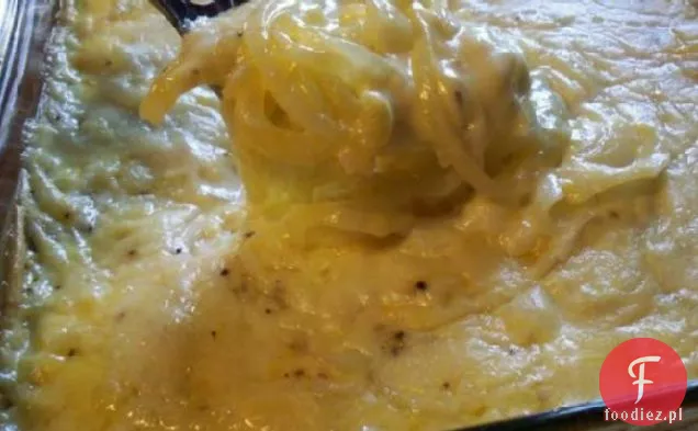 Pieczona Cebula Z Serem Cheddar