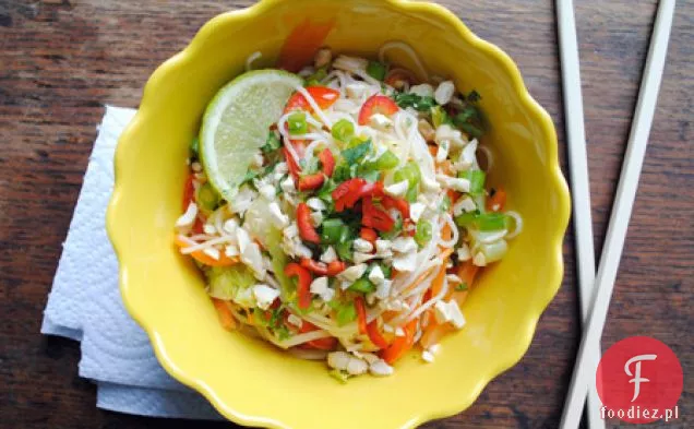 Pad Thai Sałatka Z Makaronem