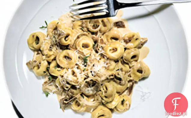 Tortellini z sosem borowikowym