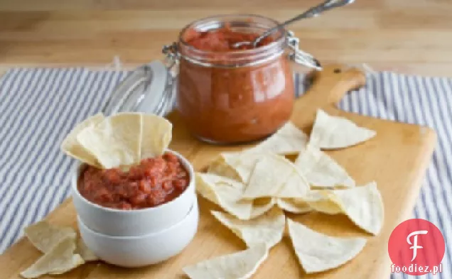 Chipotle Rabarbar Salsa