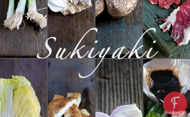 Wołowina Sukiyaki Hot Pot (nabe) przepis