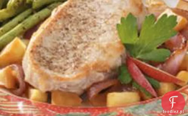 Kotlety Wieprzowe Jabłkowo-Cebulowe