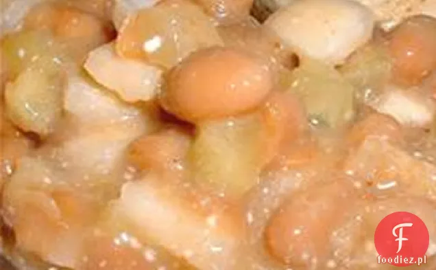 Sałatka wieprzowo-fasolowa I