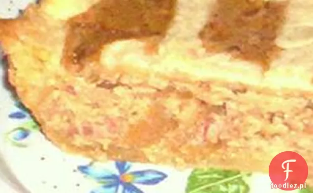 Tarte a l ' oignon (francuskie ciasto cebulowe)