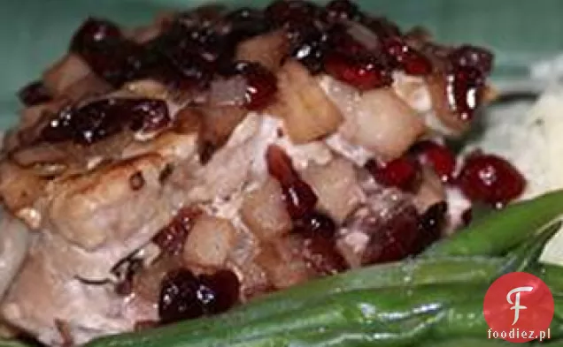 Kotlety wieprzowe Nadziewane żurawiną i jabłkiem