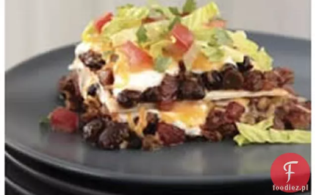 BREAKSTONE ' s Creamy Layered Enchilada Bake
