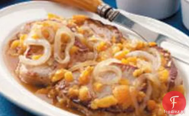 Kotlety Wieprzowe Cebulowo-Morelowe