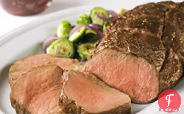 Polędwica Wołowa Z Sosem Balsamicznym Z Łatwej Żurawiny