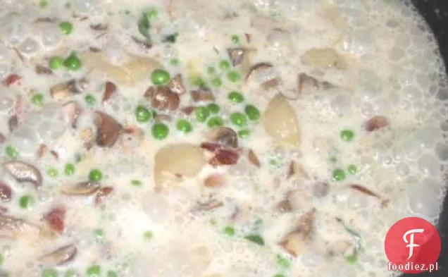 Przegrzebki Carbonara