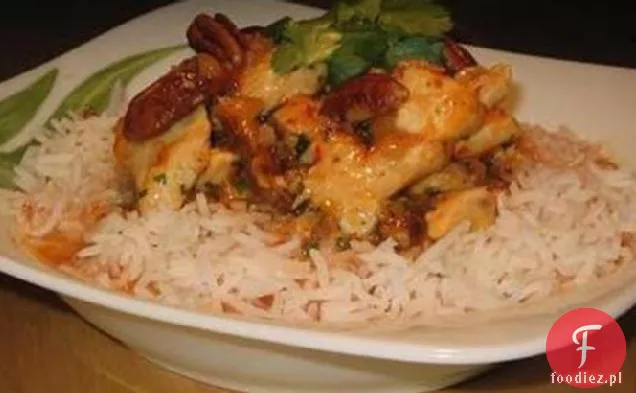 Smażona pierś z kurczaka z miodem z koniczyny i Chili