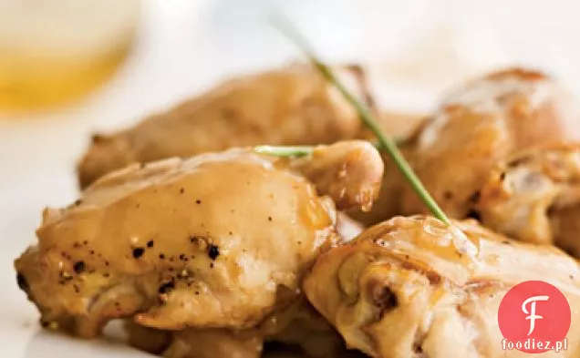 Udka Z Kurczaka Pieczone W Miodzie Z Granatem