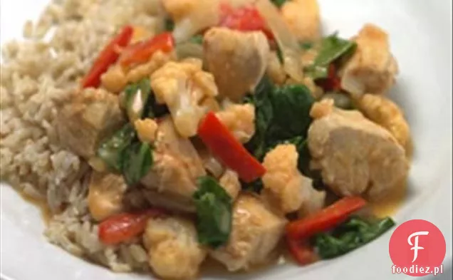 Kurczak Tajski Zielone Curry