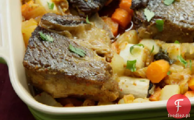 Kimchi-Duszone Żeberka Przepis