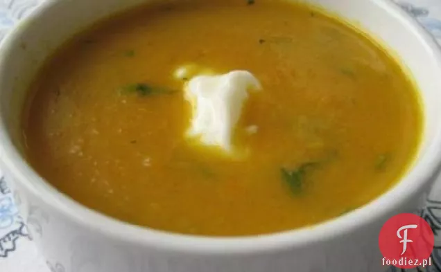 Zupa marchewkowa z kolendrą i Curry