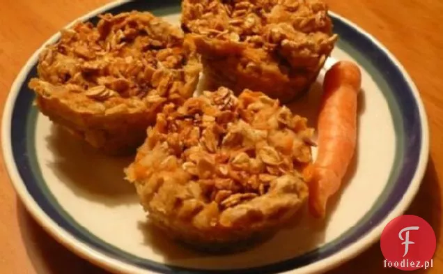 Muffinki końskie (owsiane i marchewkowe)