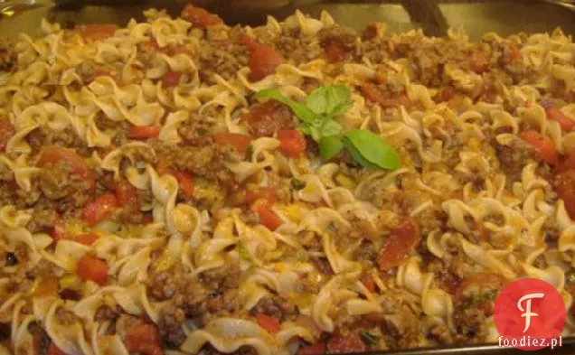 Hamburger Noodle Bake