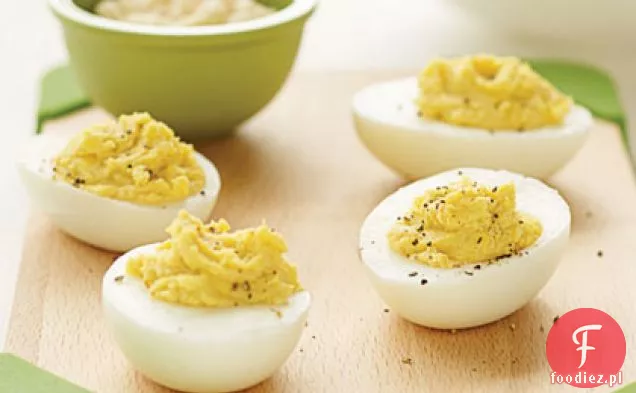 Hummus Deviled Eggs