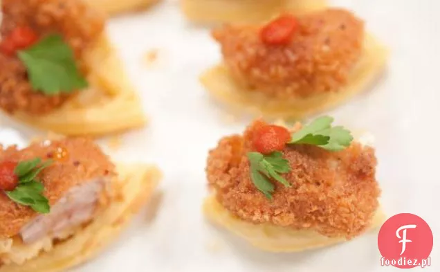 Chicken and Kellogg ' s® Eggo® Waffle Appetizer Bites