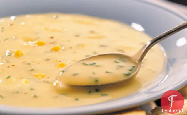 Zupa ziemniaczana, Cheddar i szczypiorek