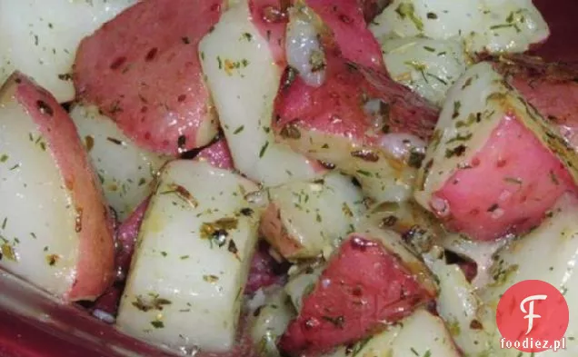 Ziemniaki grillowane z cytryną i czosnkiem