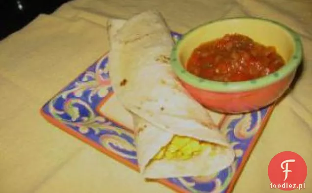 Jajko ziemniaczane i ser Burrito
