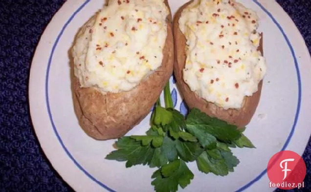 Niskotłuszczowe Dwa Razy Pieczone Ziemniaki