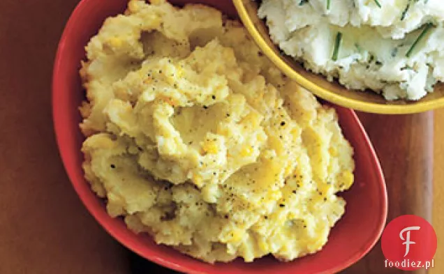 Szafranowo-Kukurydziane Puree Ziemniaczane