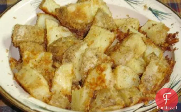 Panierowane Pieczone Ziemniaki Parmezan