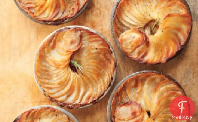 Duszone krótkie żeberka, Stout i Potato Potpies