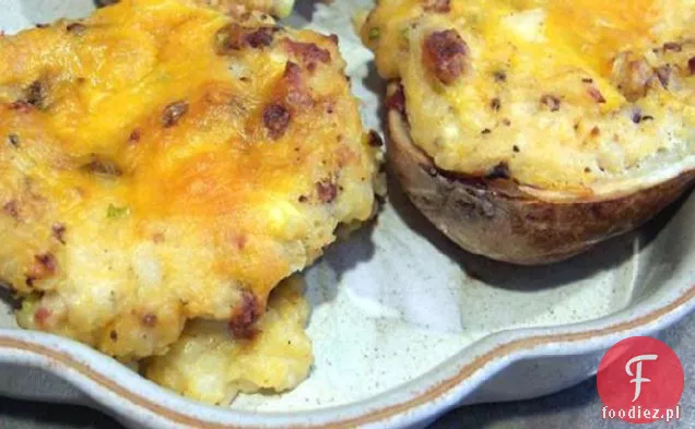 Niskotłuszczowe Dwa Razy Pieczone Ziemniaki