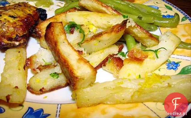 Frytki Pieczone W Piekarniku