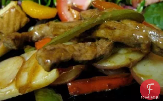 Stek Pieprzowy Z Ziemniakami