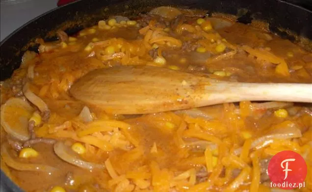 Patelnia z ziemniakami i wołowiną-Tortilla