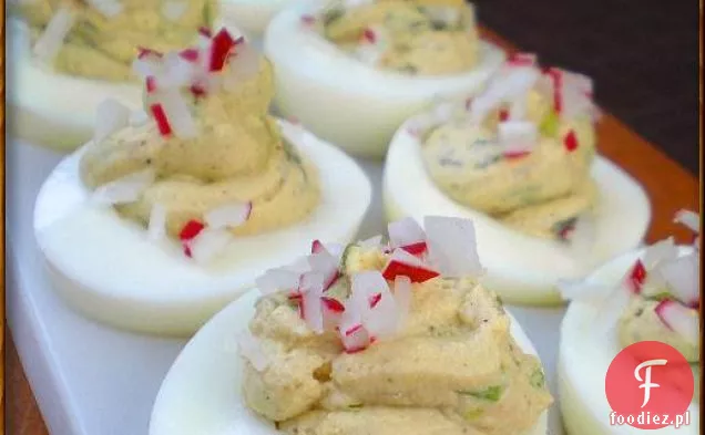 Garam Masala Deviled Eggs