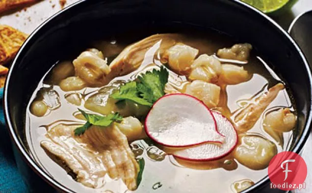 Meksykańska Zupa Z Kurczaka-Hominy