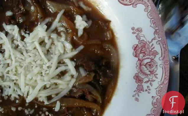 Bogata Cebulowa Zupa Wołowa