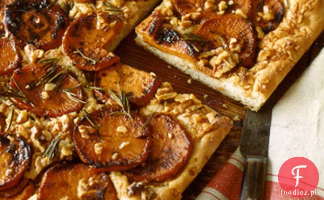 Karmelizowane Słodkie Ziemniaki Focaccia