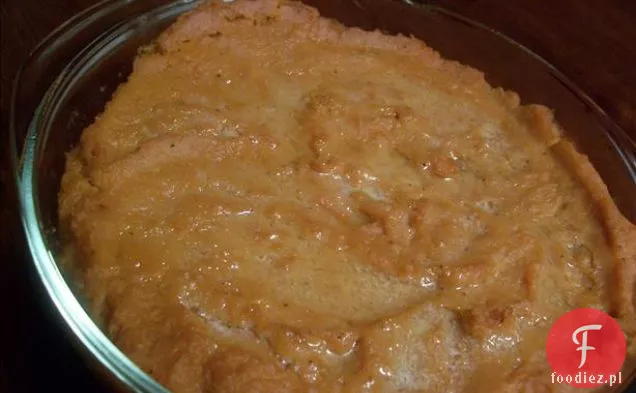 Zupa Z Pieczonych Słodkich Ziemniaków I Czosnku