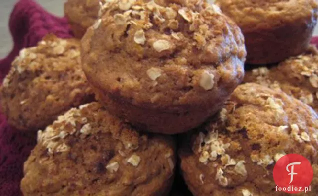 Muffiny Z Płatków Owsianych Słodkich Ziemniaków