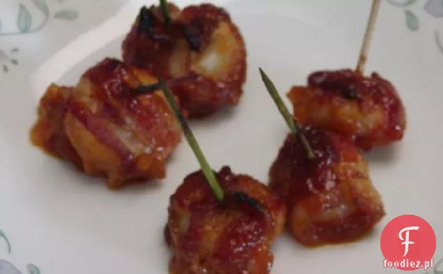 Saucy Bacon Roll Ups