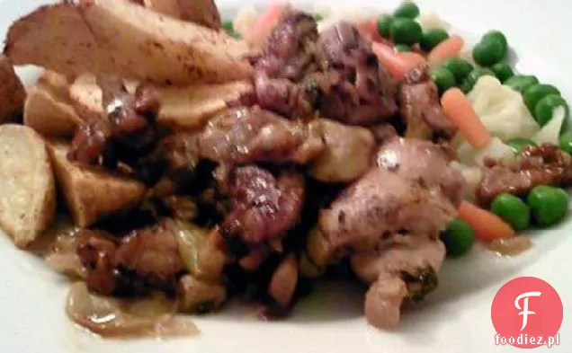 Sticky Walnut and Grape Chicken