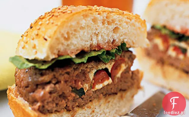 Nadziewane Burgery Wołowe