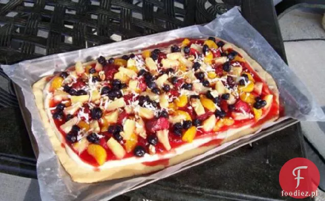 The Cavorting Chef ' s Fabulous Fruit Pizza