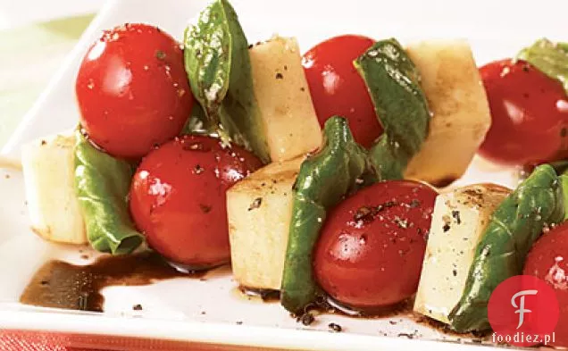 Szaszłyki Caprese